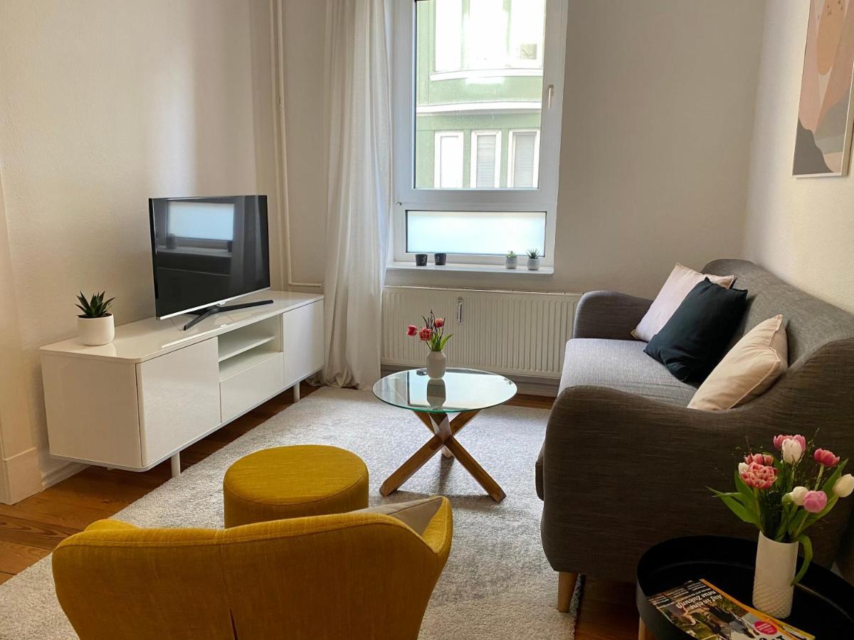 Zentrumsnahe Schoene Altbauwohnung Bis 4 Personen 플렌스부르크 외부 사진