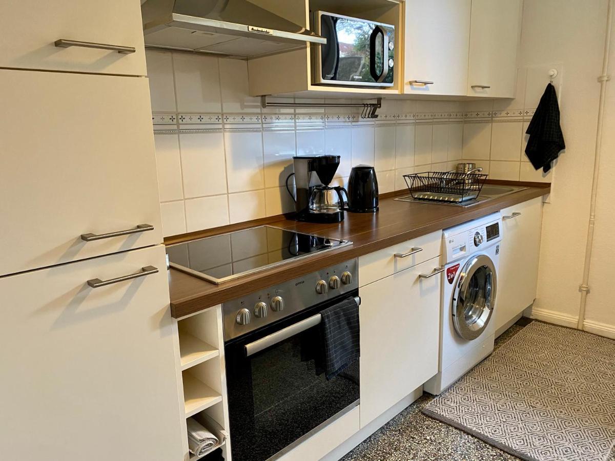 Zentrumsnahe Schoene Altbauwohnung Bis 4 Personen 플렌스부르크 외부 사진